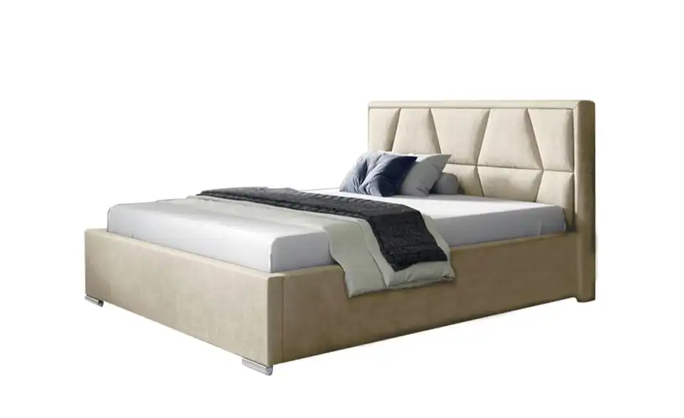 Polsterbett mit Bettkasten, Perspektive