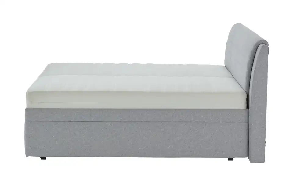 Polsterbett mit Stauraum, Profilansicht