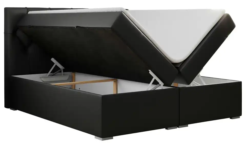 Boxbett mit Bettkasten, Detailansicht