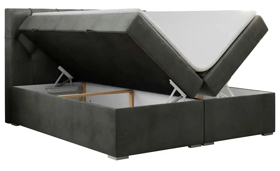 Boxbett mit Bettkasten, Detailansicht