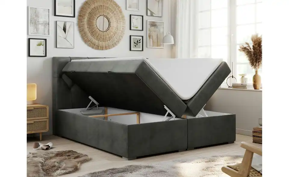 Boxbett mit Bettkasten, Funktionsansicht