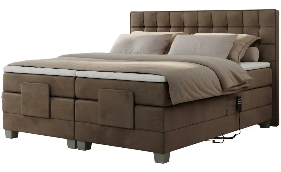 Motor Boxspringbett mit Bettkasten, Perspektive