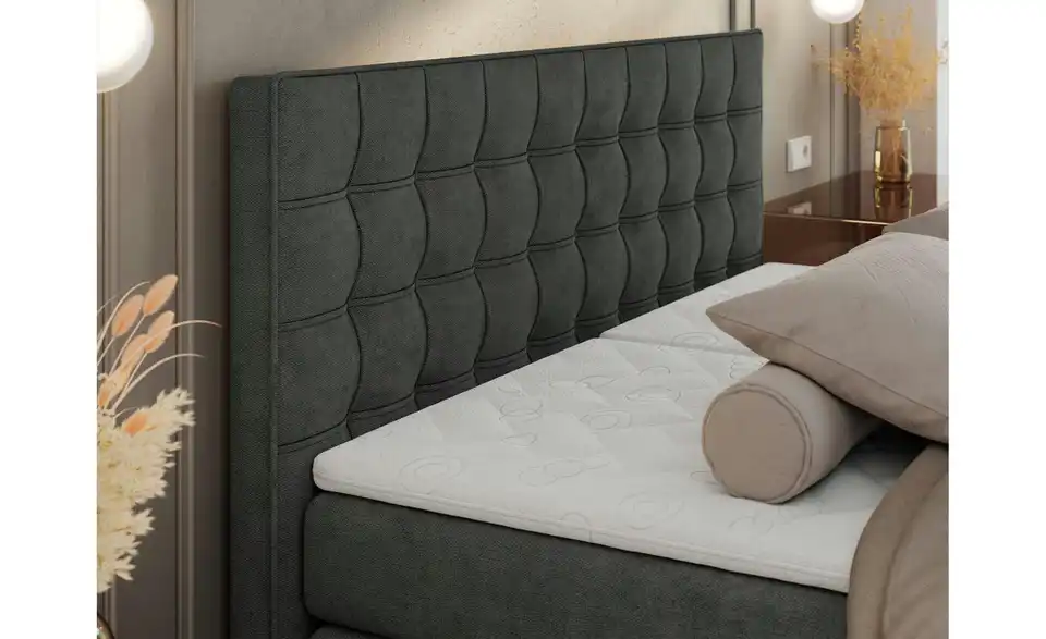 Motor Boxspringbett mit Bettkasten, in Wohnsituation