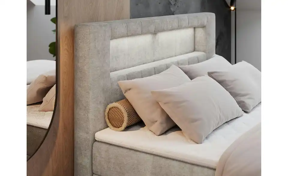 Boxbett mit Bettkasten, in Wohnsituation