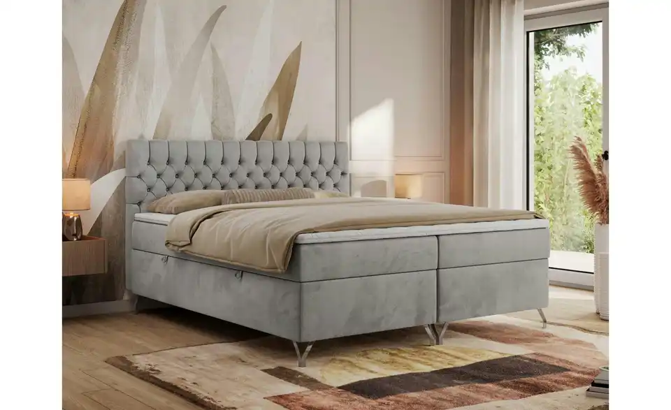 Boxbett mit Bettkasten, in Wohnsituation