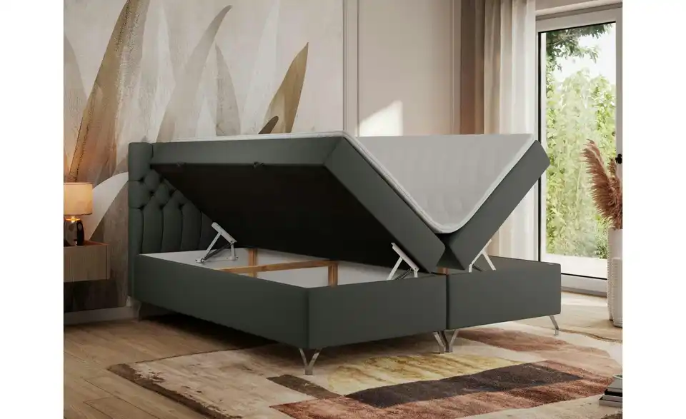 Boxbett mit Bettkasten, Funktionsansicht