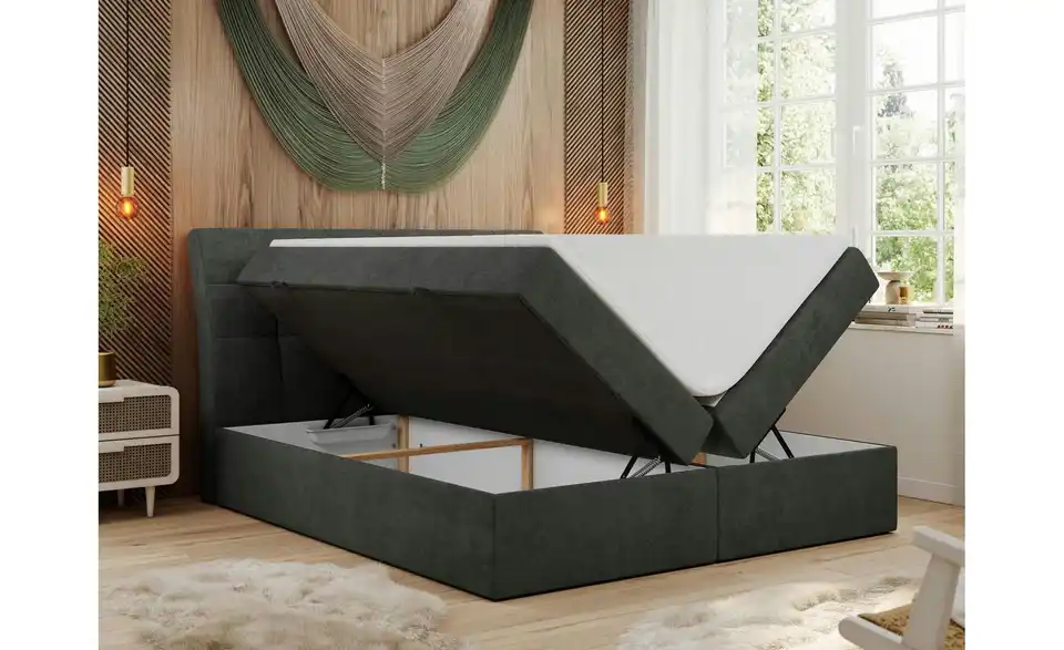 Boxbett mit Bettkasten, Funktionsansicht