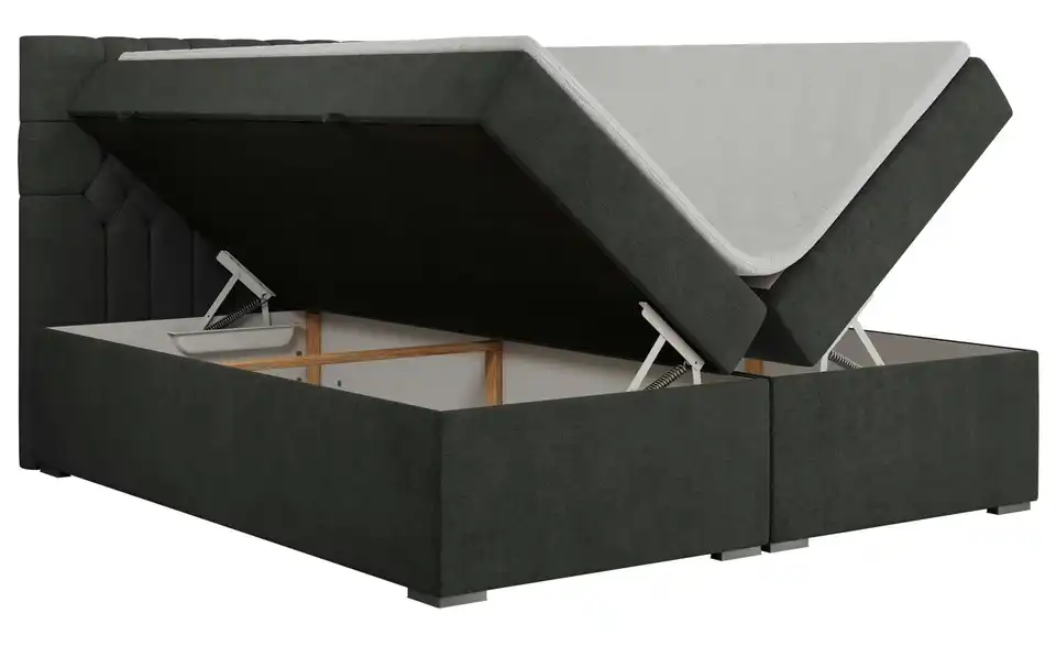 Boxbett mit Bettkasten, Detailansicht