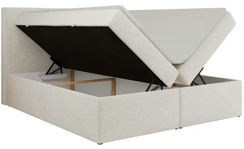 Boxbett mit Bettkasten, Detailansicht