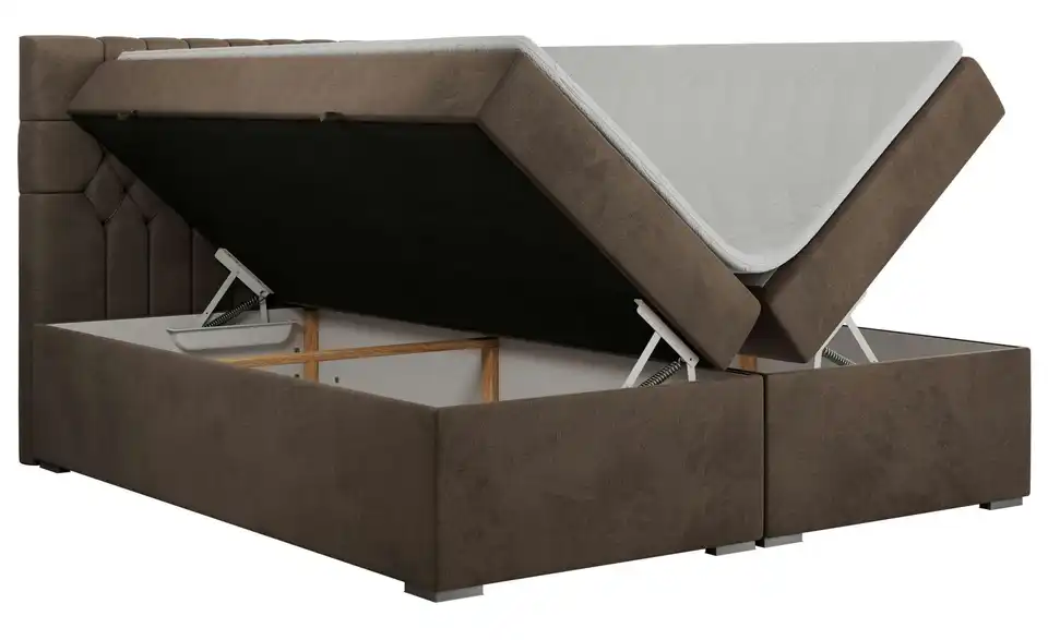 Boxbett mit Bettkasten, Detailansicht