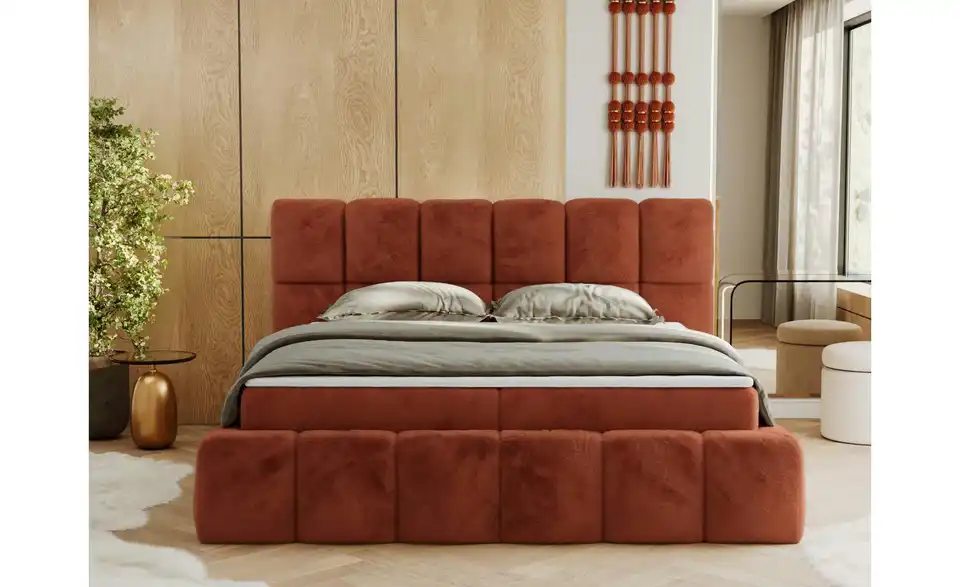 Boxbett mit Bettkasten, Profilansicht