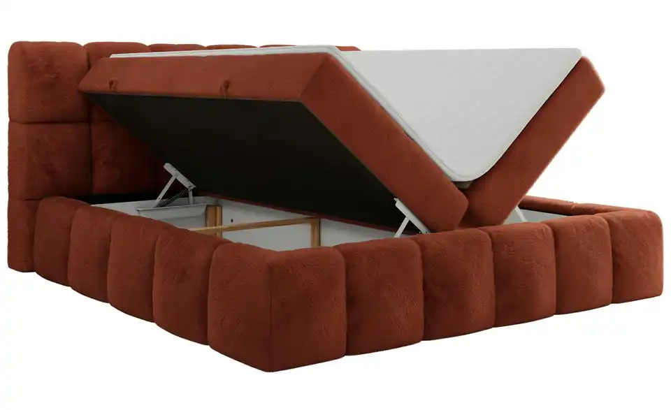 Boxbett mit Bettkasten, Detailansicht