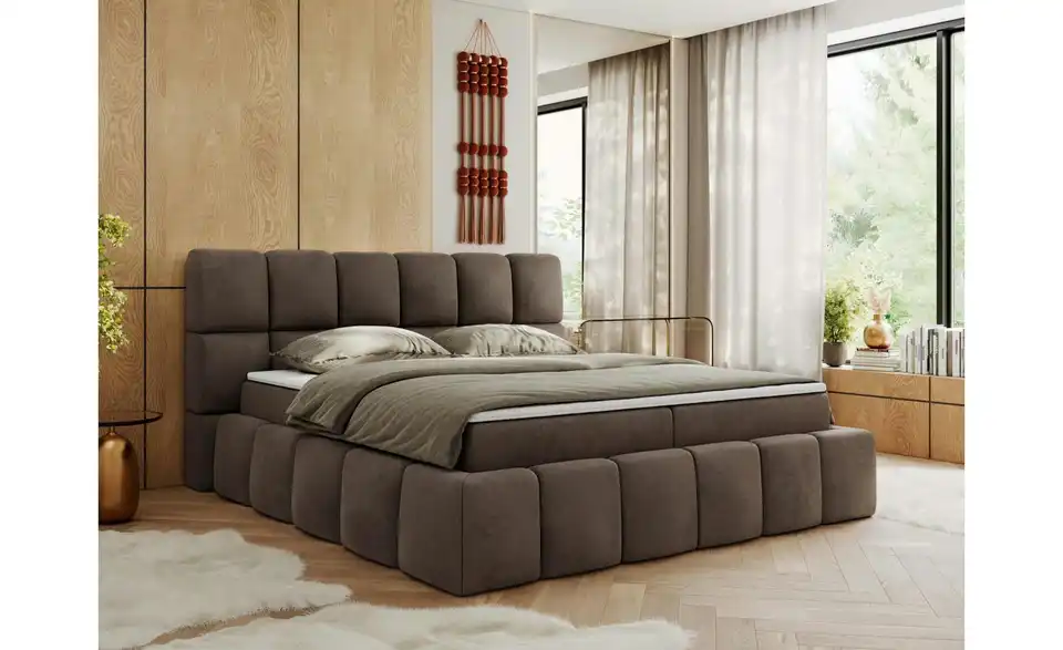 Boxbett mit Bettkasten, in Wohnsituation