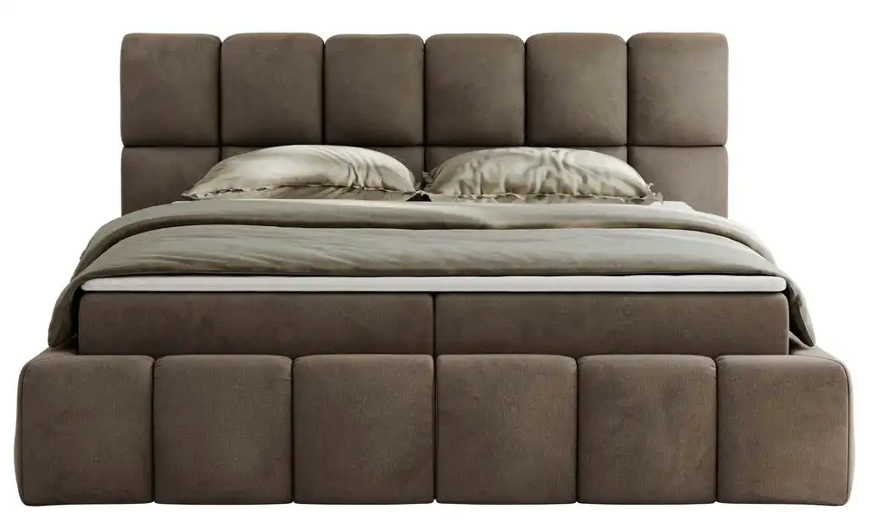 Boxbett mit Bettkasten, Frontansicht