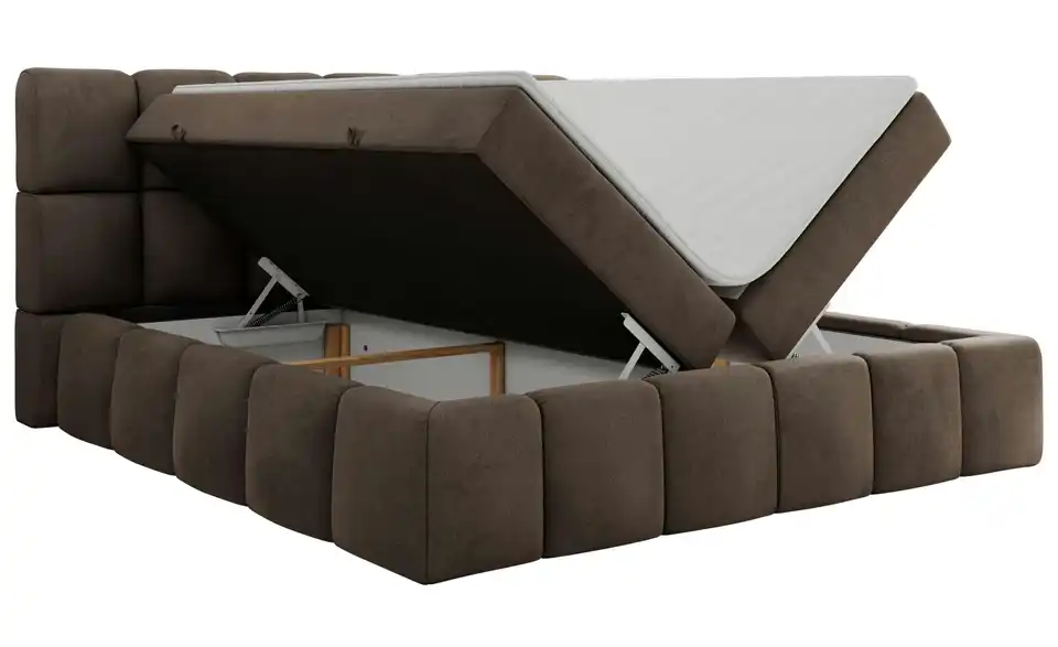 Boxbett mit Bettkasten, Detailansicht