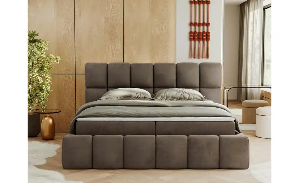 Boxbett mit Bettkasten, Profilansicht