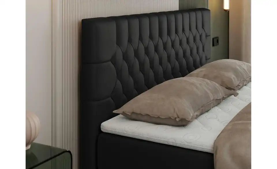 Boxbett mit Bettkasten, in Wohnsituation