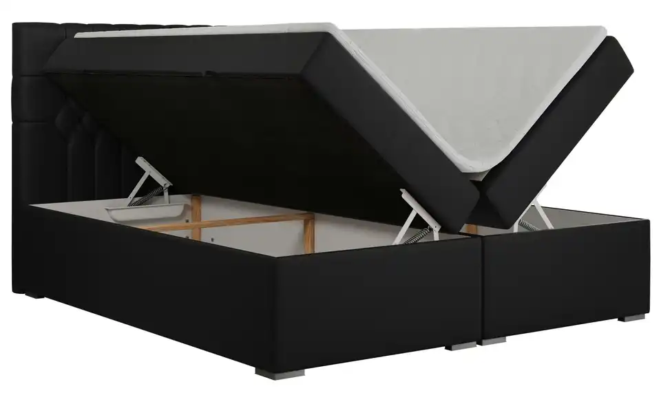 Boxbett mit Bettkasten, Detailansicht