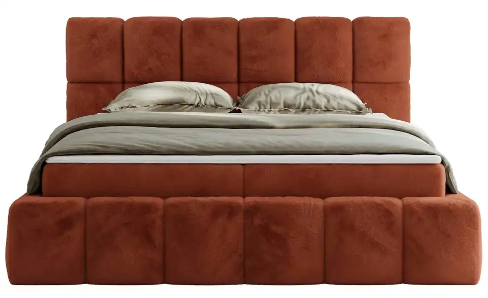 Boxbett mit Bettkasten, Frontansicht