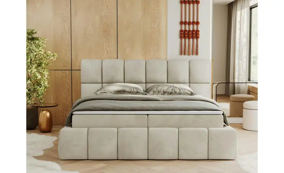 Boxbett mit Bettkasten, Profilansicht