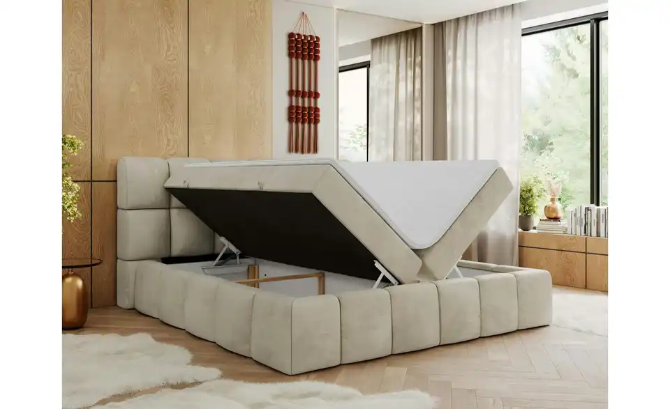 Boxbett mit Bettkasten, Funktionsansicht