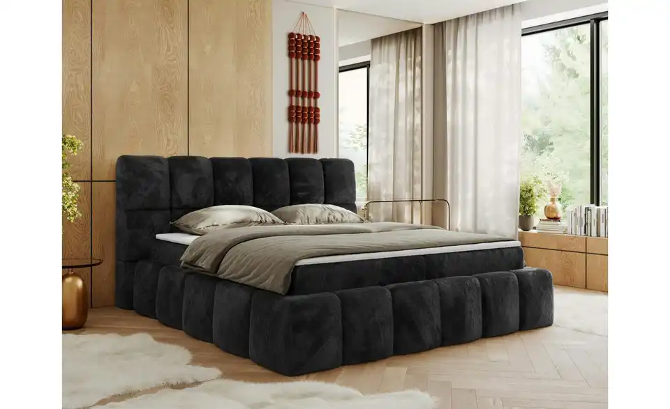 Boxbett mit Bettkasten, in Wohnsituation