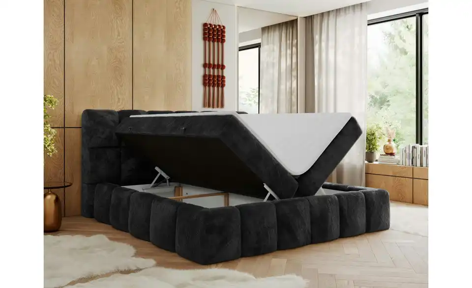 Boxbett mit Bettkasten, Funktionsansicht