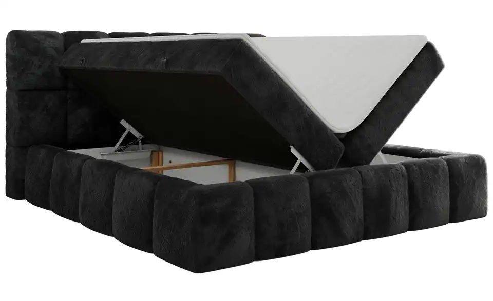 Boxbett mit Bettkasten, Detailansicht