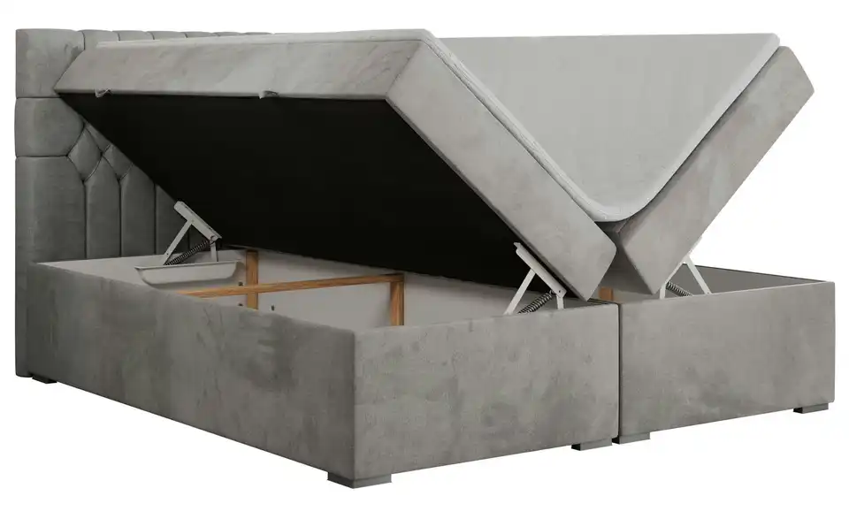 Boxbett mit Bettkasten, Detailansicht