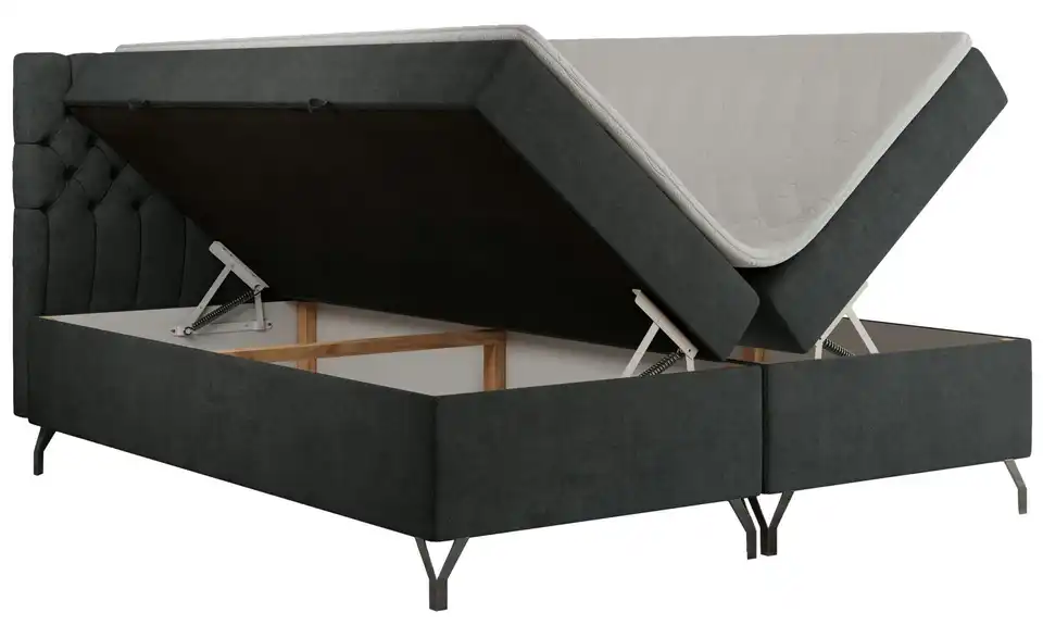 Boxbett mit Bettkasten, Detailansicht