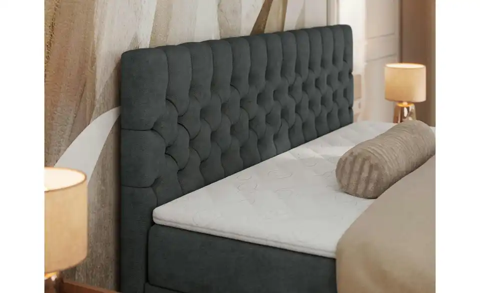 Boxbett mit Bettkasten, in Wohnsituation