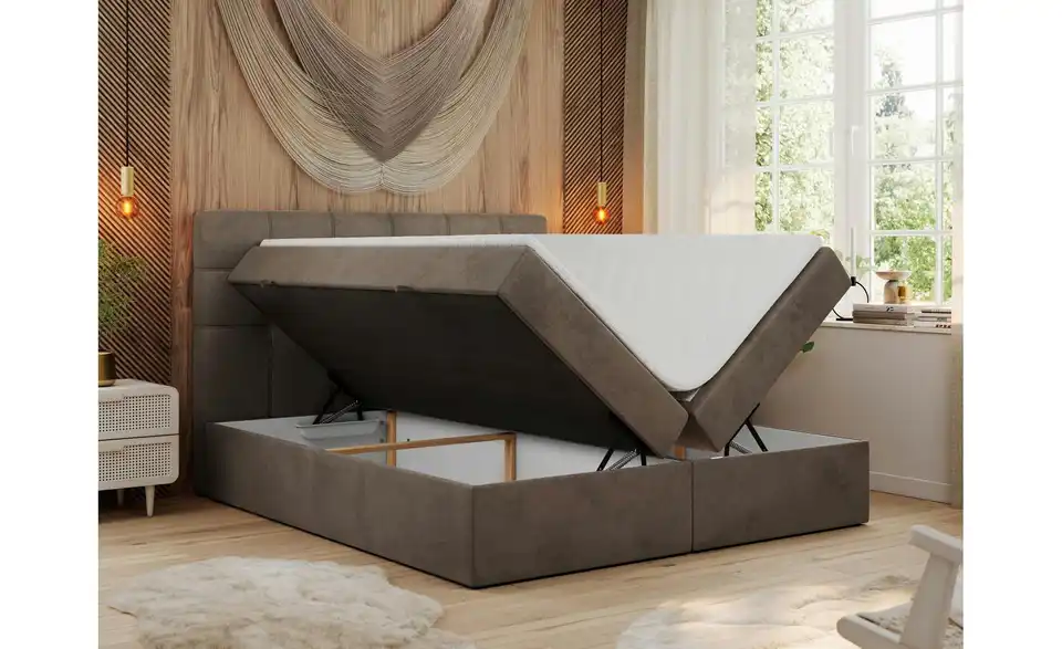 Boxbett mit Bettkasten, Funktionsansicht