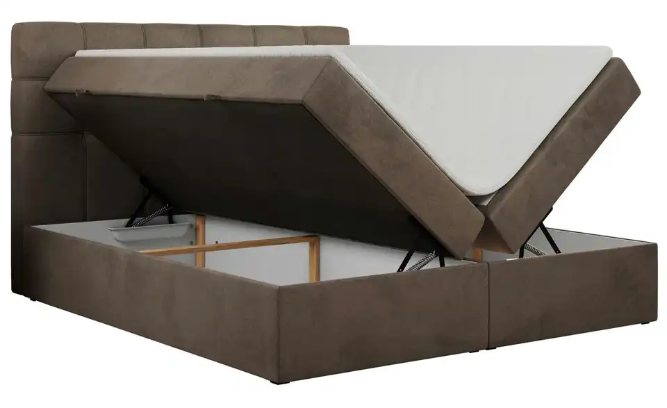 Boxbett mit Bettkasten, Detailansicht