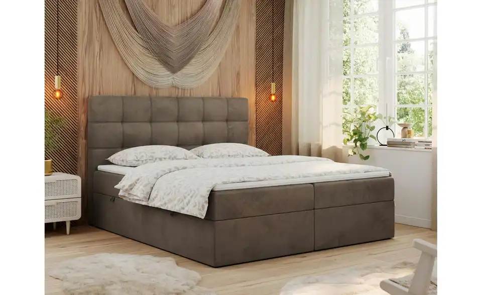 Boxbett mit Bettkasten, in Wohnsituation