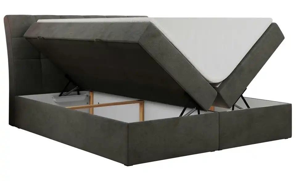 Boxbett mit Bettkasten, Detailansicht