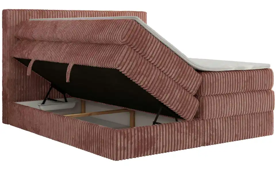 Boxspringbett mit Bettkasten, Detailansicht