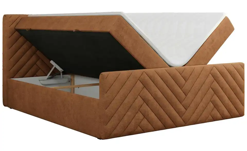 Boxbett mit Bettkasten, Detailansicht