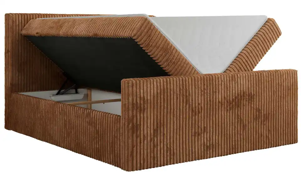 Boxbett mit Bettkasten, Detailansicht