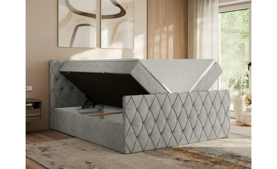 Boxbett mit Bettkasten, Funktionsansicht