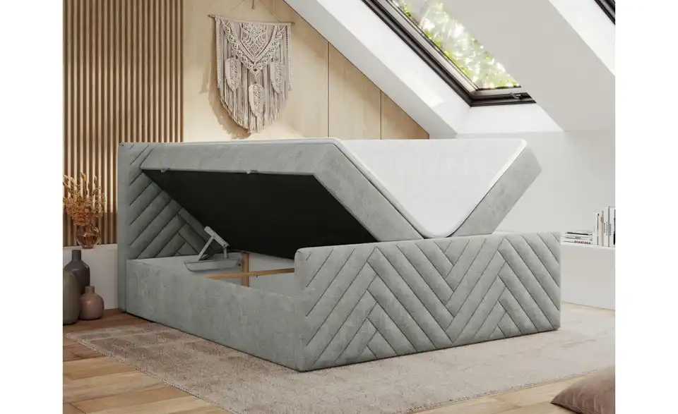 Boxbett mit Bettkasten, Funktionsansicht