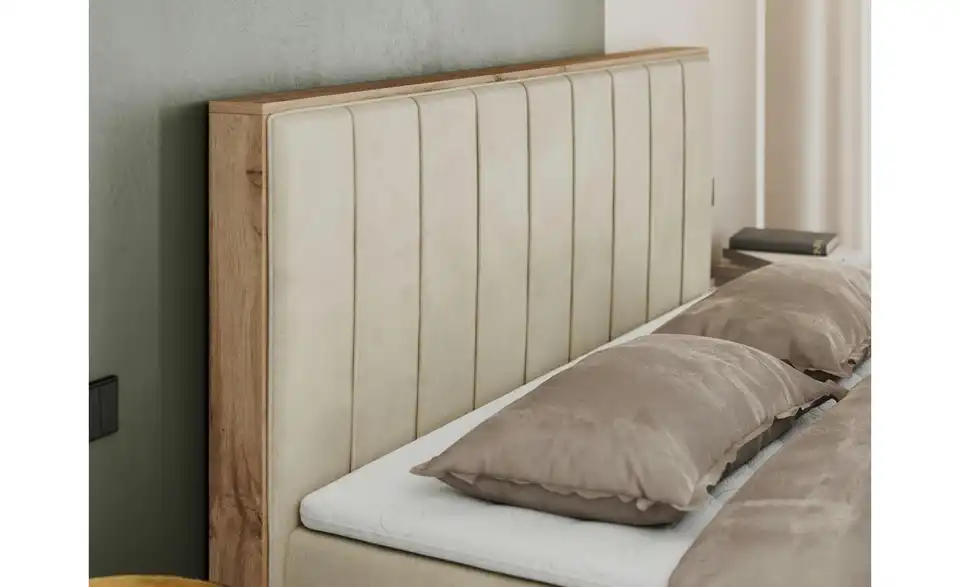 Boxbett mit Bettkasten, in Wohnsituation