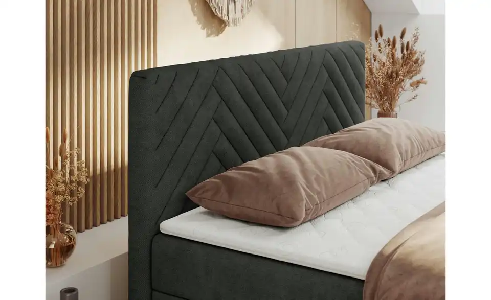 Boxbett mit Bettkasten, in Wohnsituation