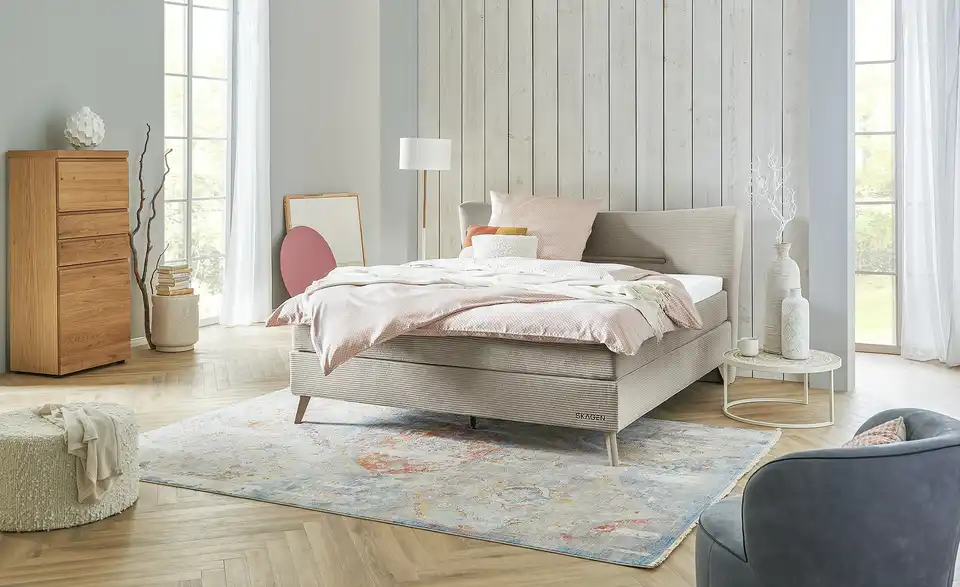 SKAGEN STUDIO Boxspringbett, in Wohnsituation