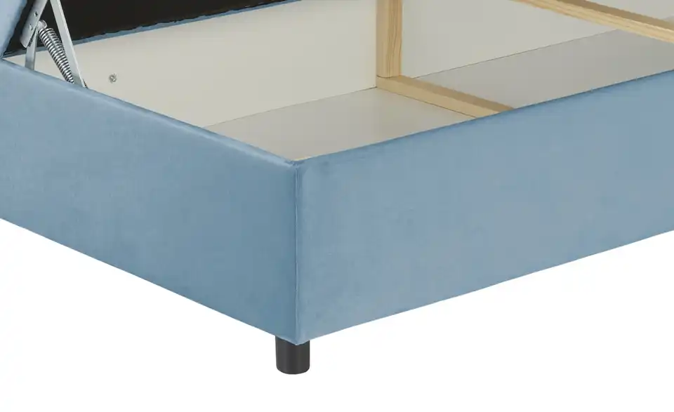 Boxbett mit Bettkasten, Detailansicht