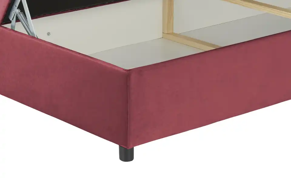 Boxbett mit Bettkasten, Detailansicht