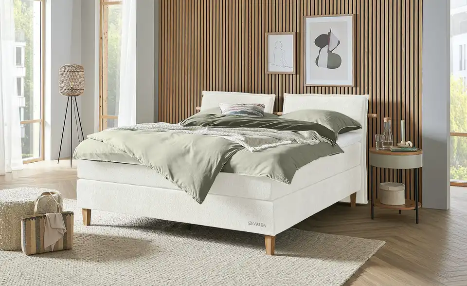 SKAGEN STUDIO Boxspringbett, in Wohnsituation