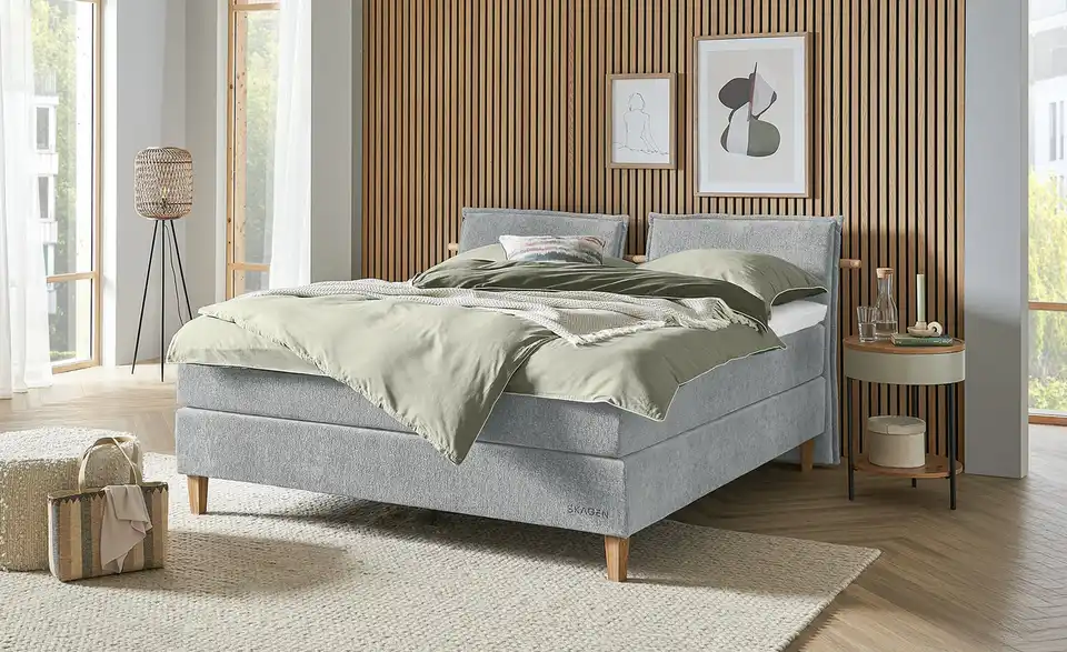 SKAGEN STUDIO Boxspringbett, in Wohnsituation
