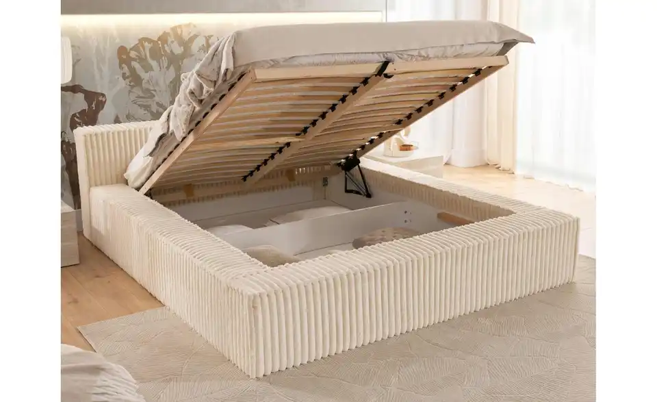 Polsterbett, in Wohnsituation