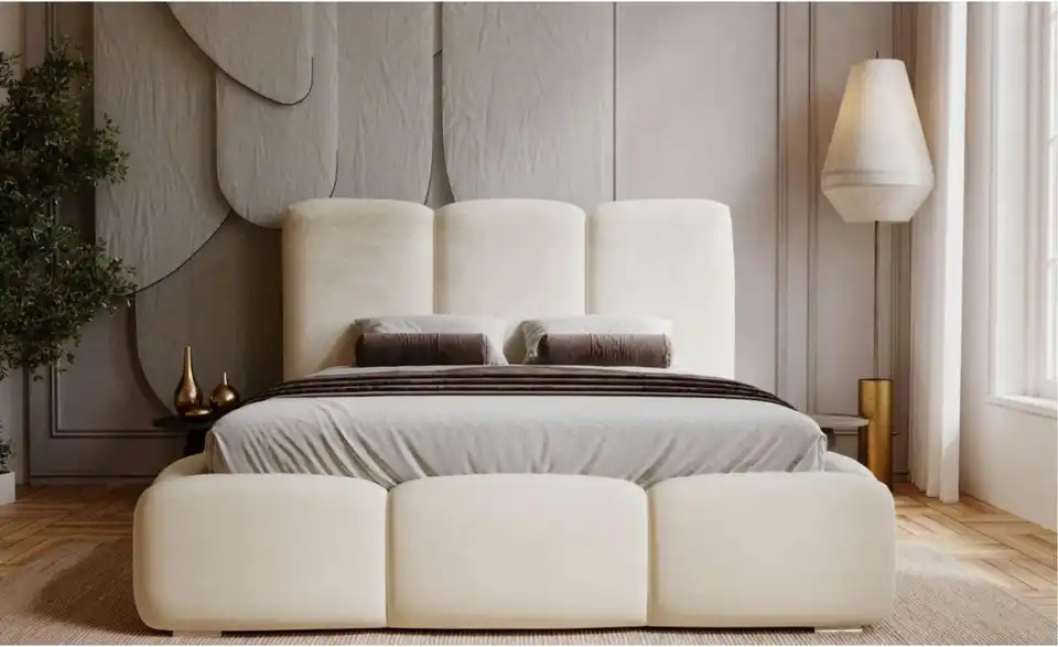 Polsterbett, in Wohnsituation