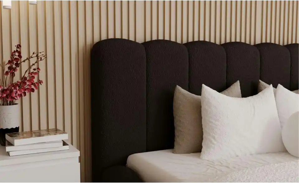 Polsterbett, Detailansicht